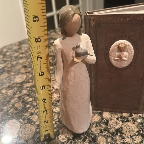 Willow Tree Tall Carved Figure Love of Nature - Picture 2 of 9